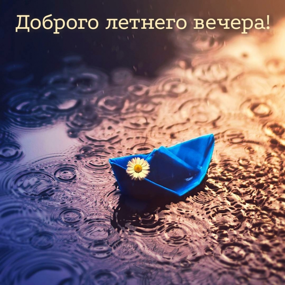 Доброго летнего вечера!