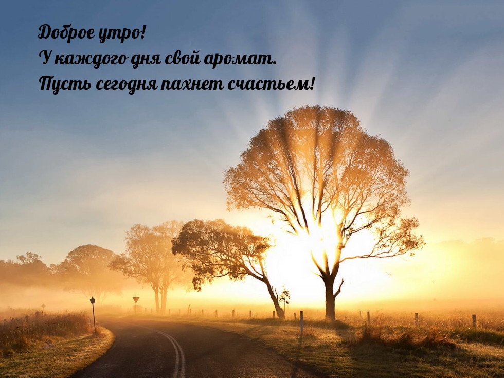 Пусть сегодня пахнет счастьем!