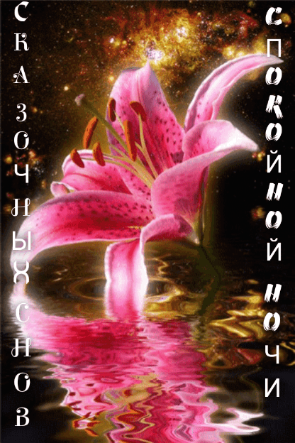 Спокойной ночи! сказочных снов!