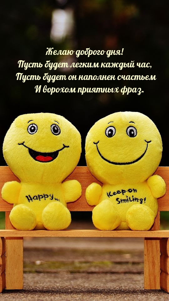 Желаю доброго дня! Пусть будет легким каждый час