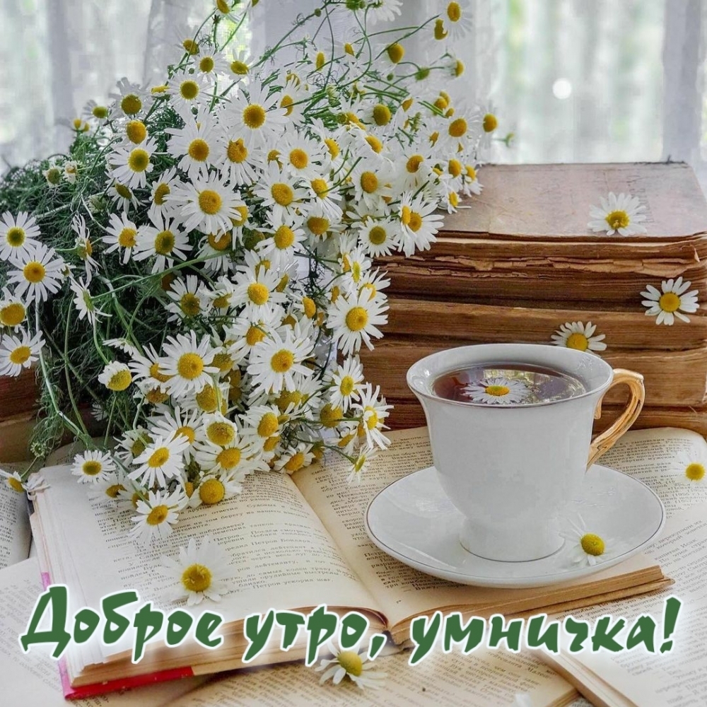 Доброе утро, умничка!