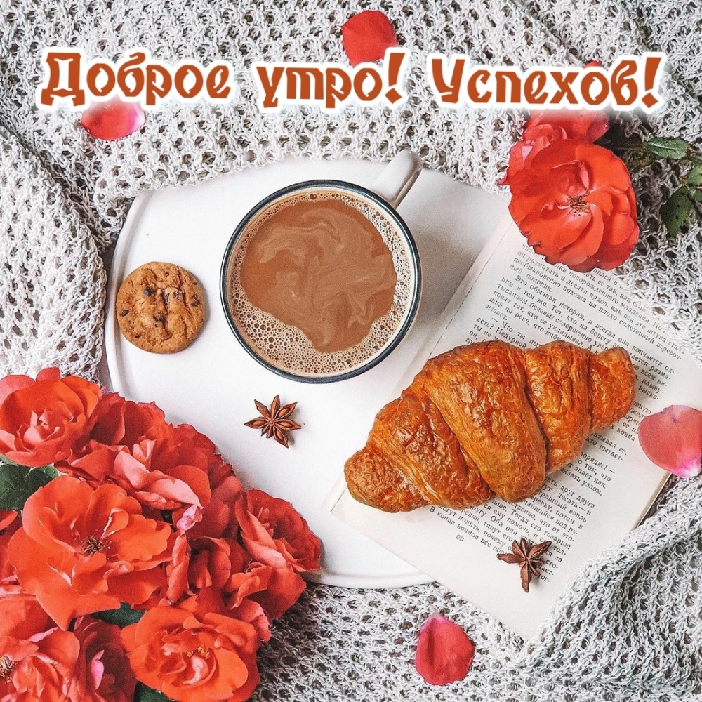Доброе утро! Успехов!
