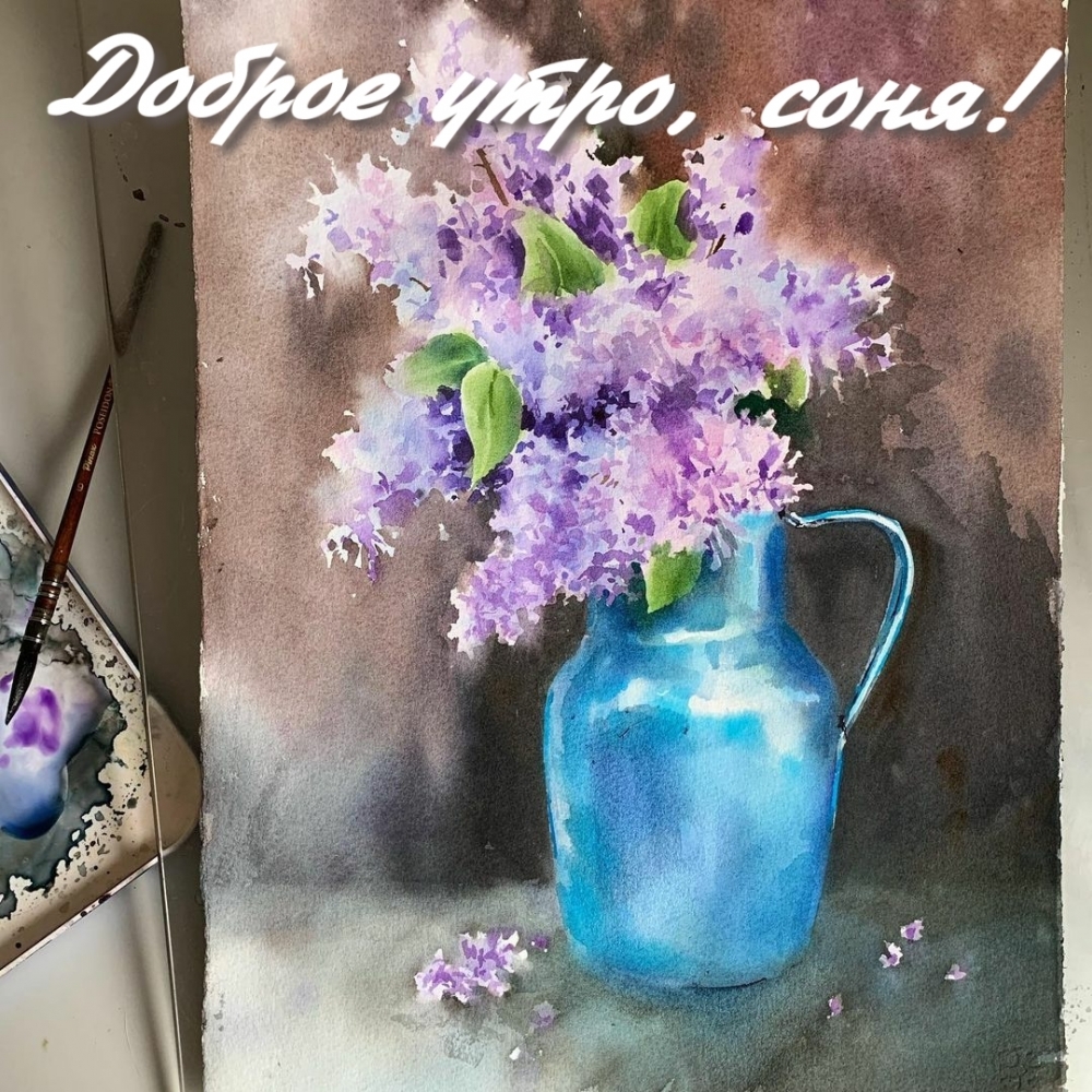 Доброе утро, соня!