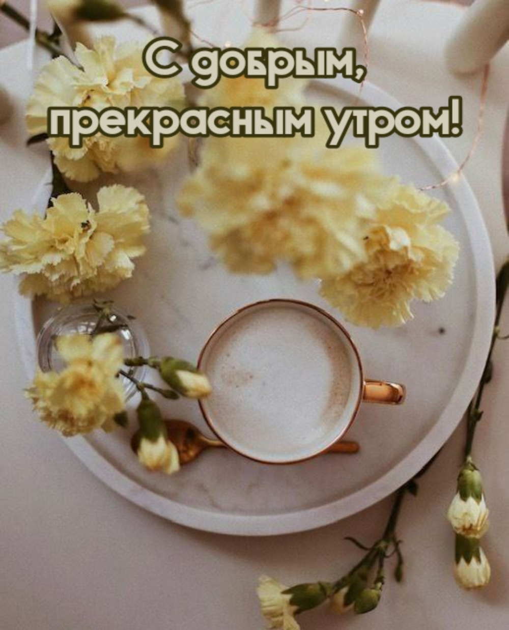 С добрым, прекрасным утром!