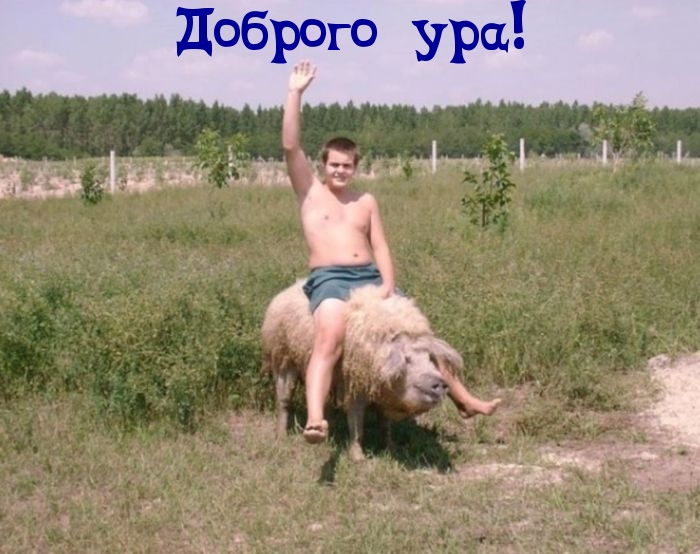 Доброго ура!