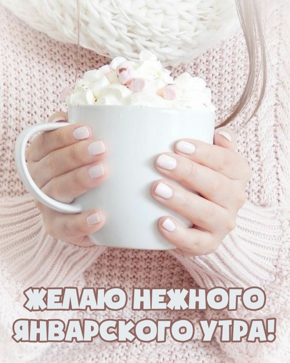 Желаю нежного январского утра!