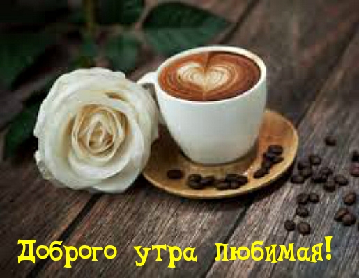Доброго утра любимая!