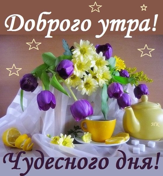 Доброго утра и чудесного дня!
