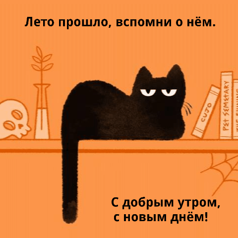 С добрым утром, с новым днём!