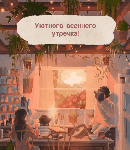 Уютного осеннего утречка!