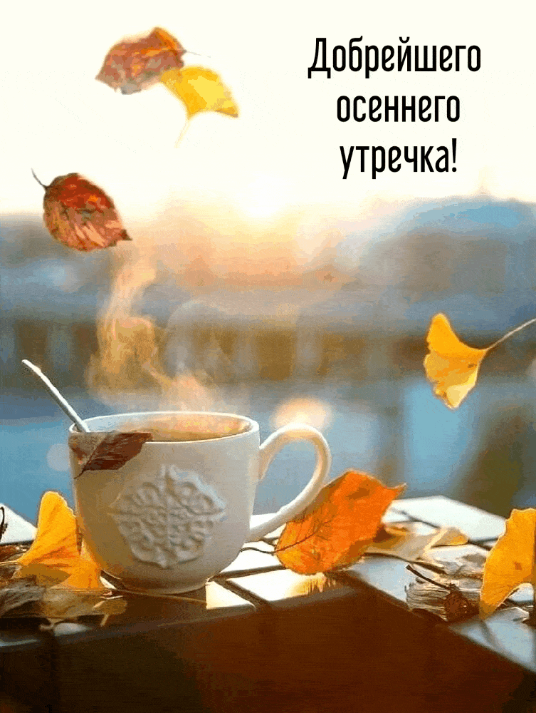 Добрейшего осеннего утречка!