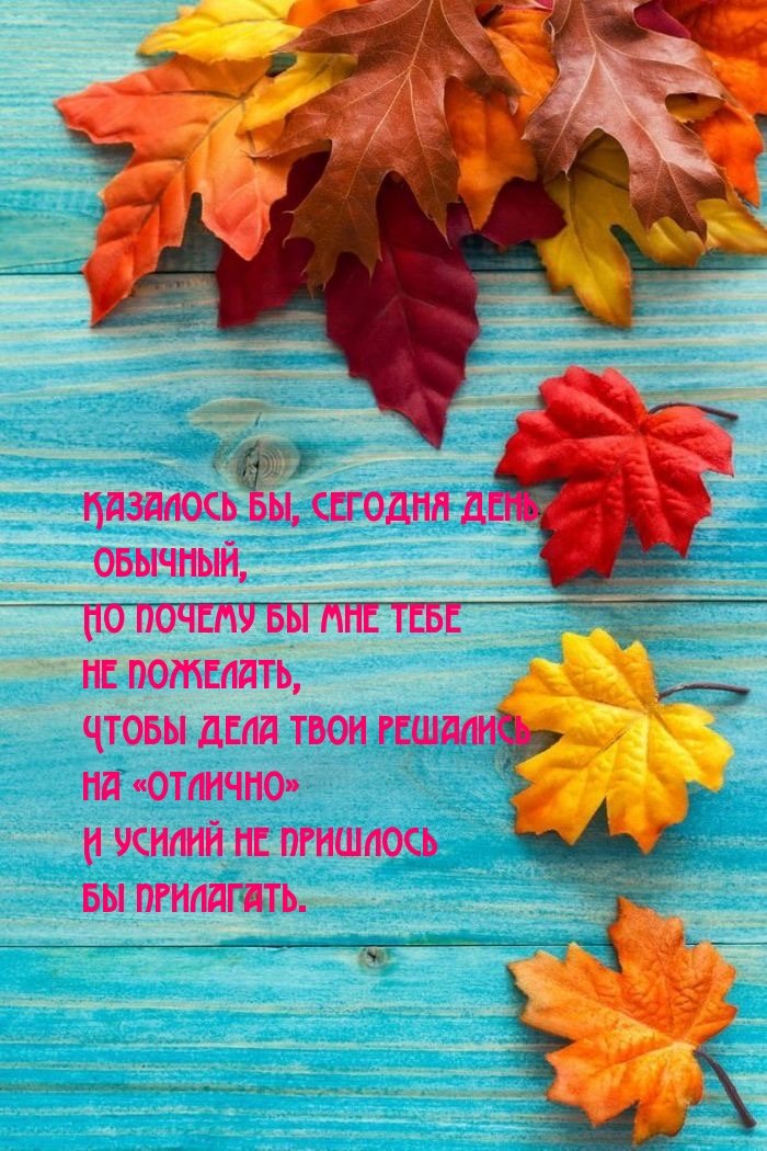 Казалось бы, сегодня день обычный