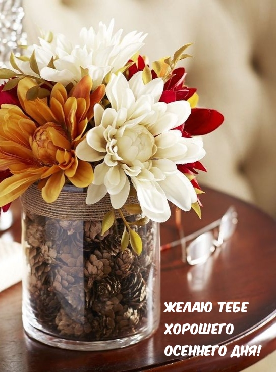 Желаю тебе хорошего осеннего дня!