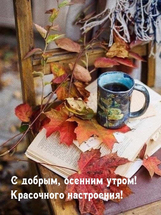 С добрым, осенним утром! Красочного настроения!