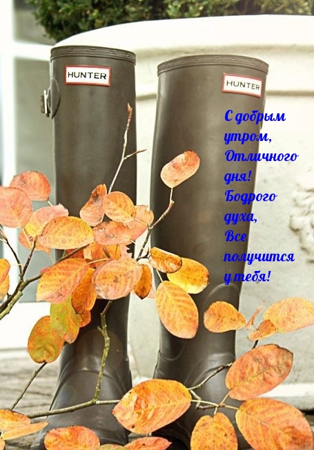 С добрым утром, отличного дня!