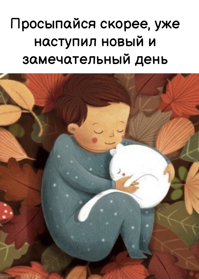 Картинка - Просыпайся скорее, уже наступил новый и замечательный день.