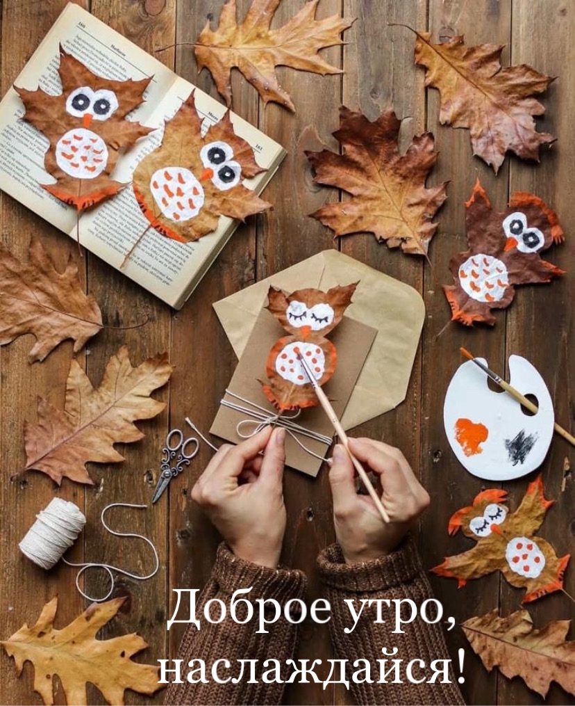 Доброе утро, наслаждайся!