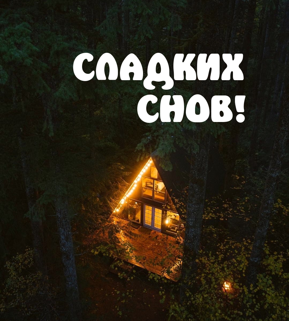 СЛАДКИХ СНОВ!