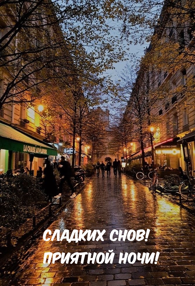 Сладких снов! Приятной ночи!