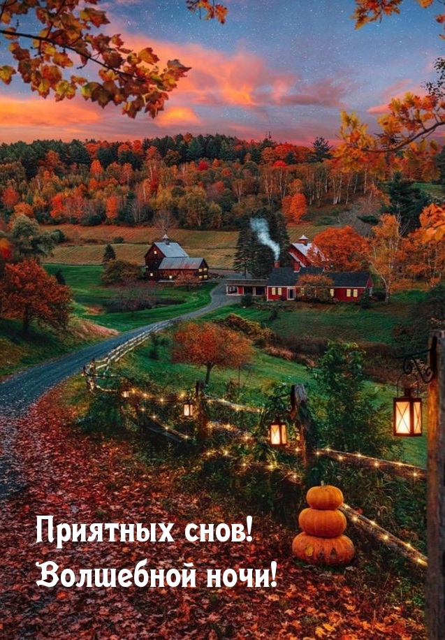 Приятных снов! Волшебной ночи!