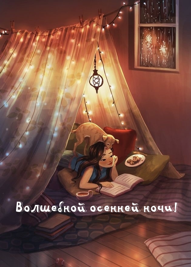 Волшебной осенней ночи!