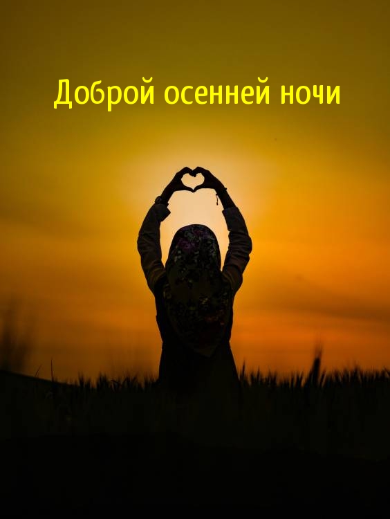 Доброй осенней ночи