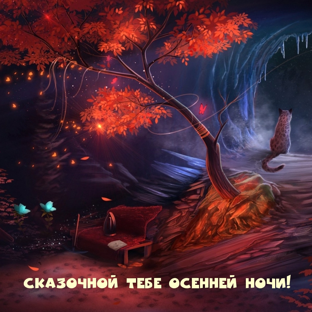 Сказочной тебе осенней ночи!