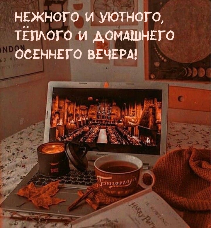 Нежного и уютного, тёплого и домашнего осеннего вечера!