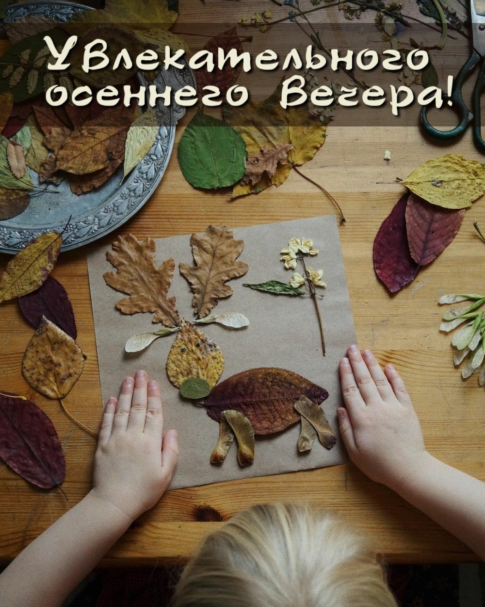 Увлекательного осеннего вечера!