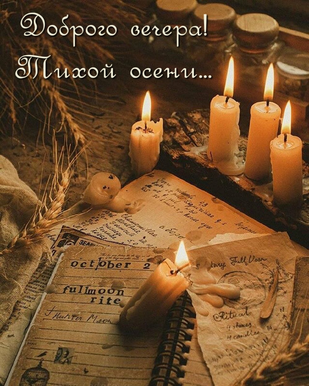 Доброго вечера! Тихой осени…
