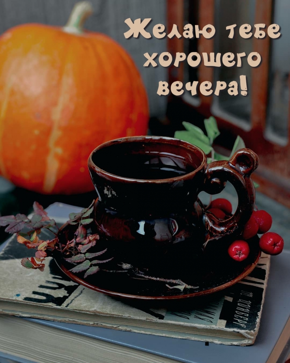 Желаю тебе хорошего вечера!