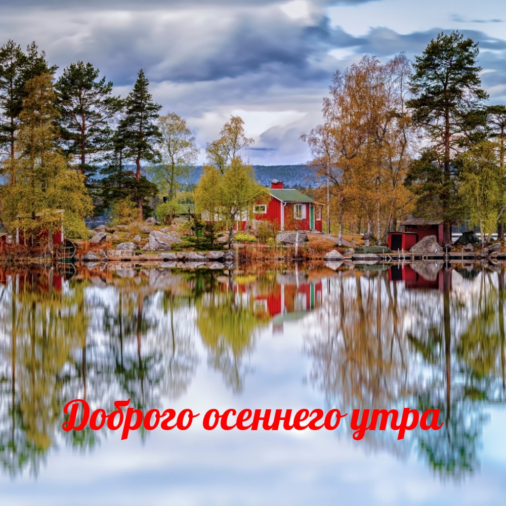 Доброго осеннего утра