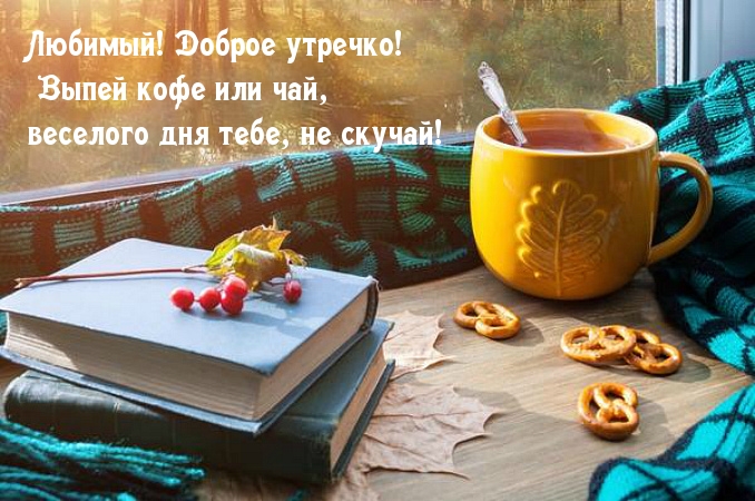 Любимый! Доброе утречко!