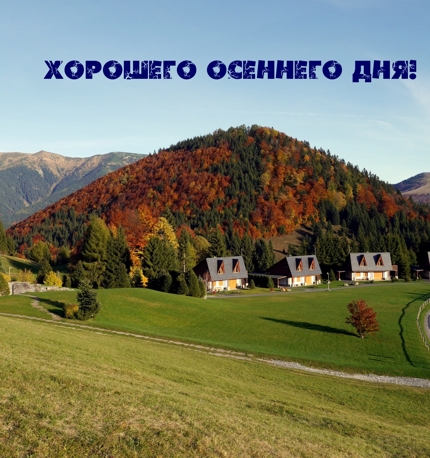 Хорошего осеннего дня!