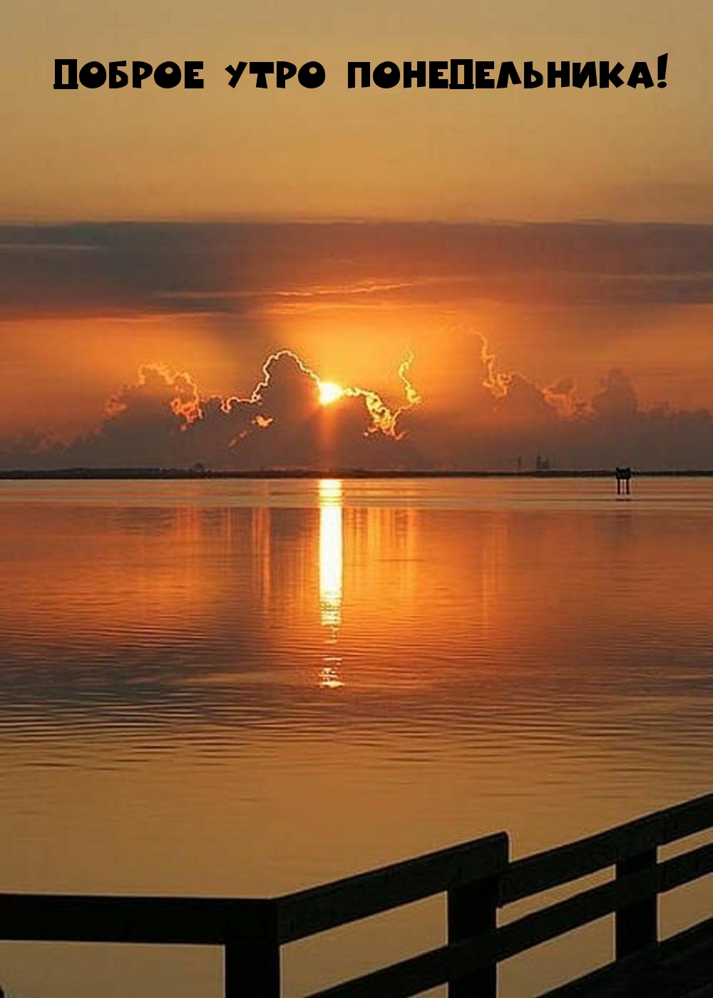 Доброе утро понедельника!