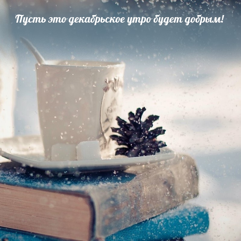 Картинка - Пусть это декабрьское утро будет добрым!.