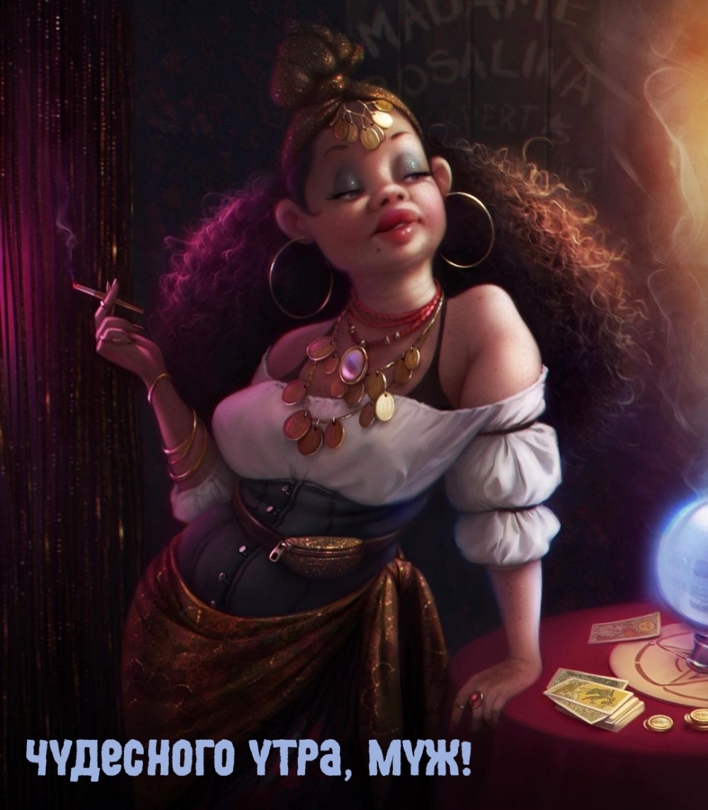 Чудесного утра, муж!