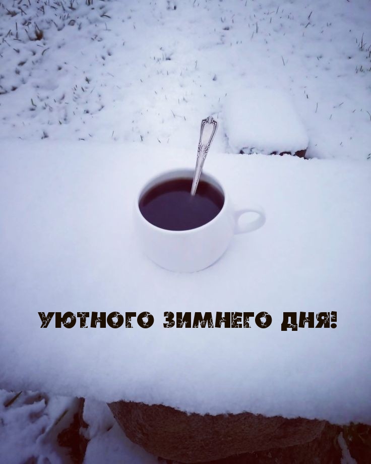 Уютного зимнего дня!