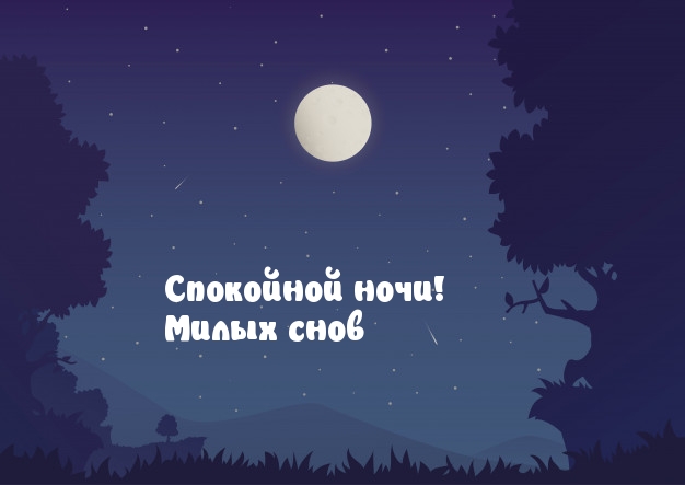 Спокойной ночи! Милых снов