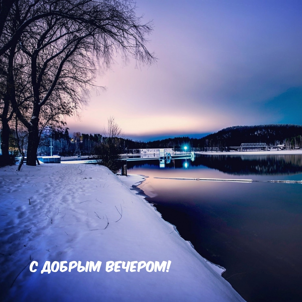 С добрым вечером!