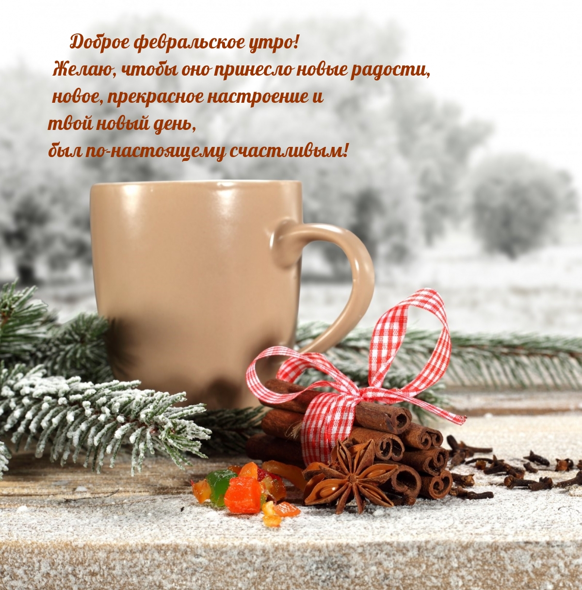 Доброе февральское утро!