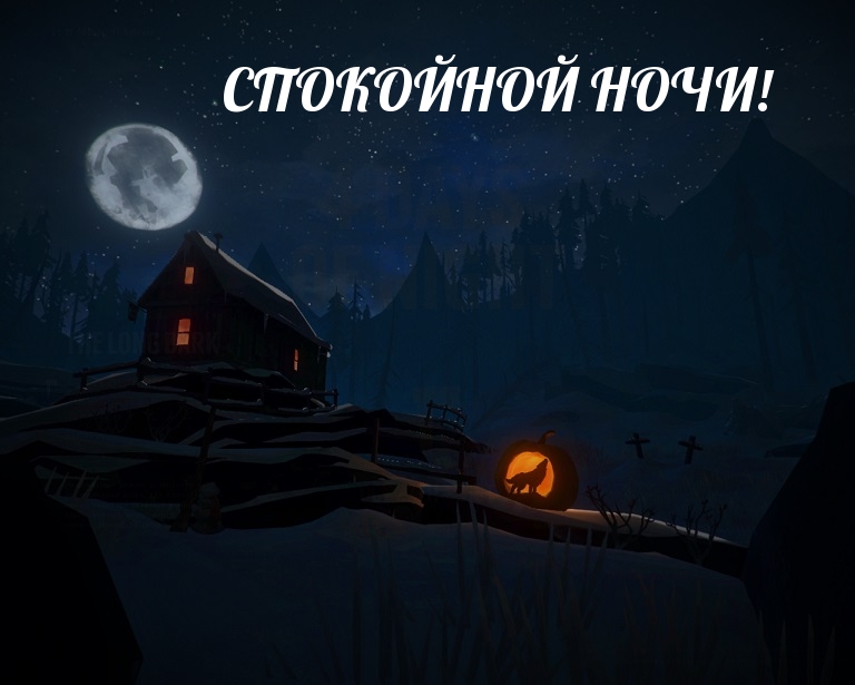 СПОКОЙНОЙ НОЧИ!