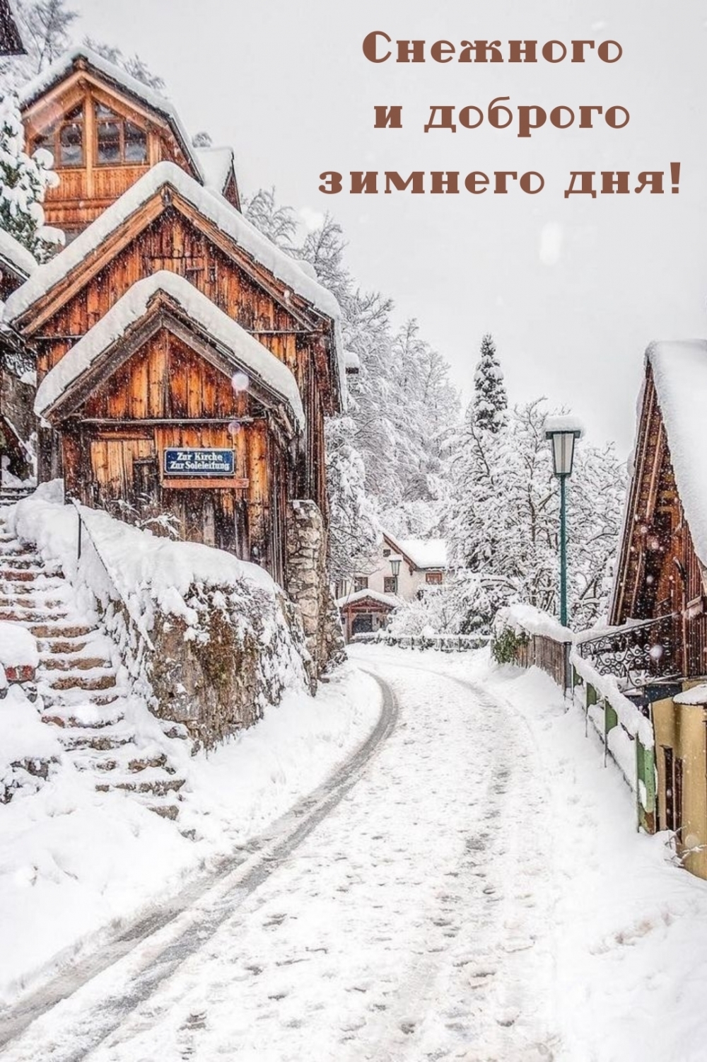 Снежного и доброго зимнего дня!