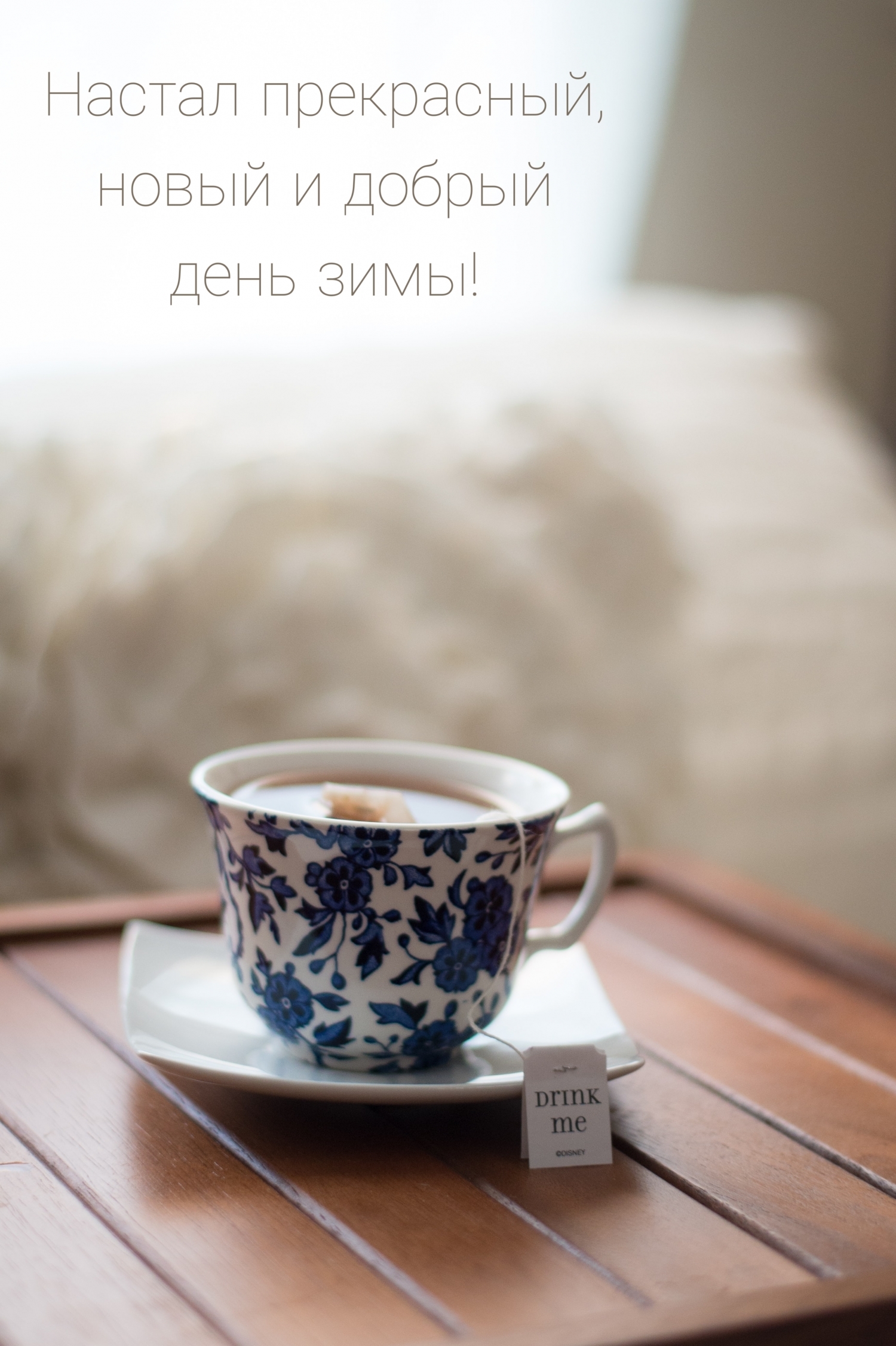 Настал прекрасный, новый и добрый день зимы!