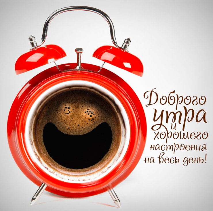 Доброе утро и хорошего настроения на весь день!