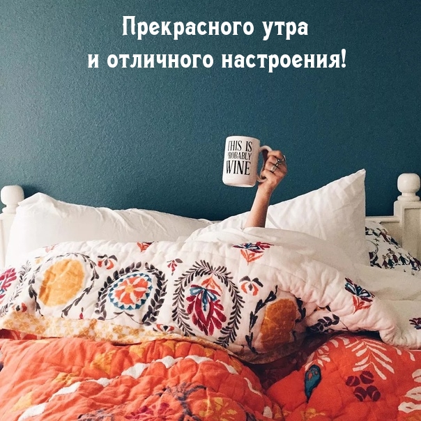 Прекрасного утра и отличного настроения!