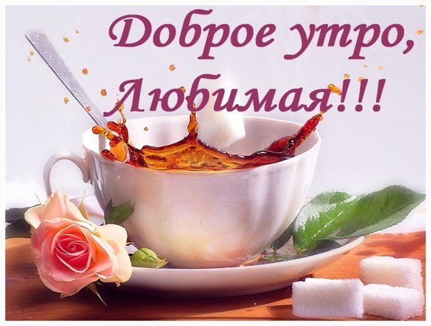 Доброе утро, любимая!