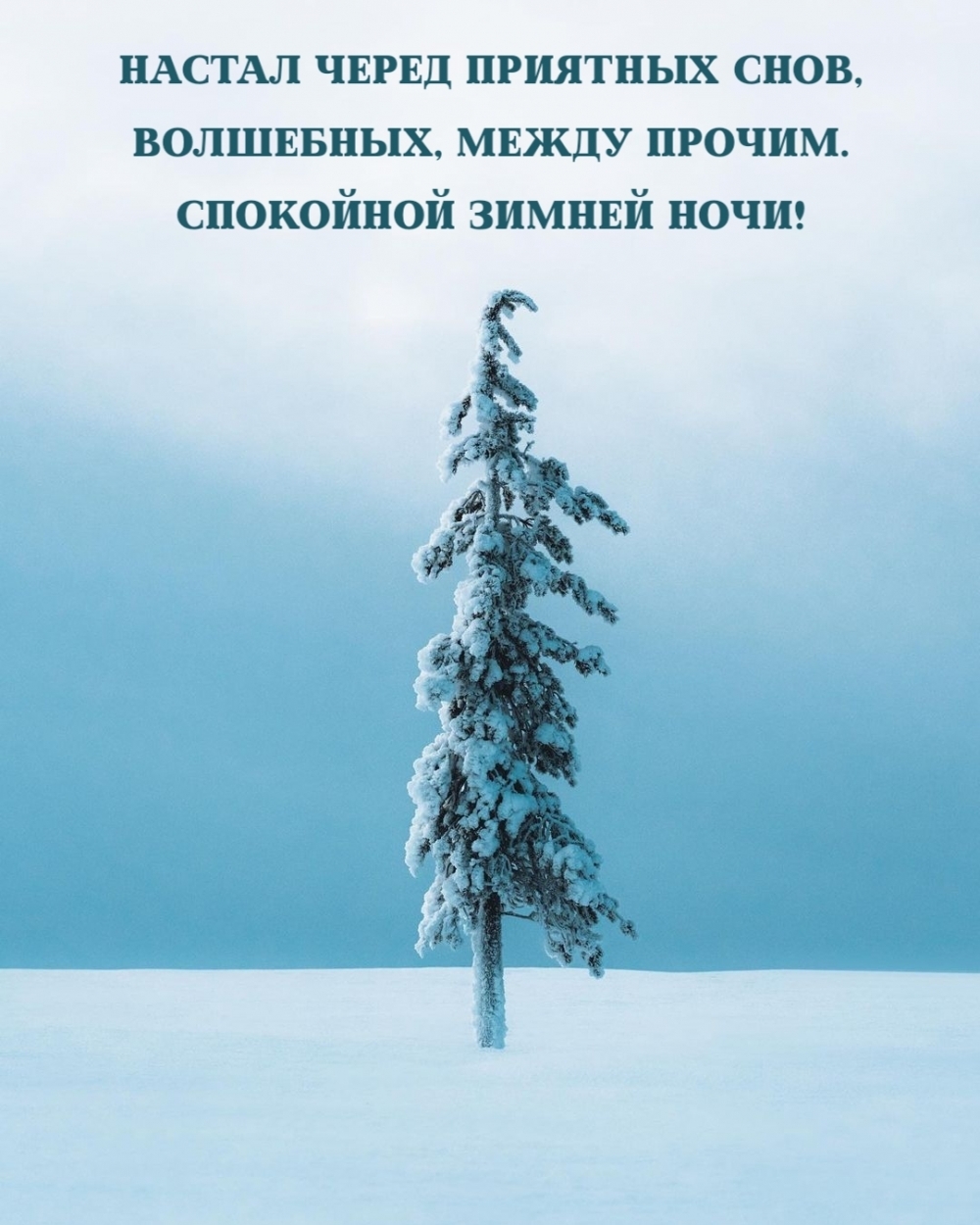Настал черед приятных снов