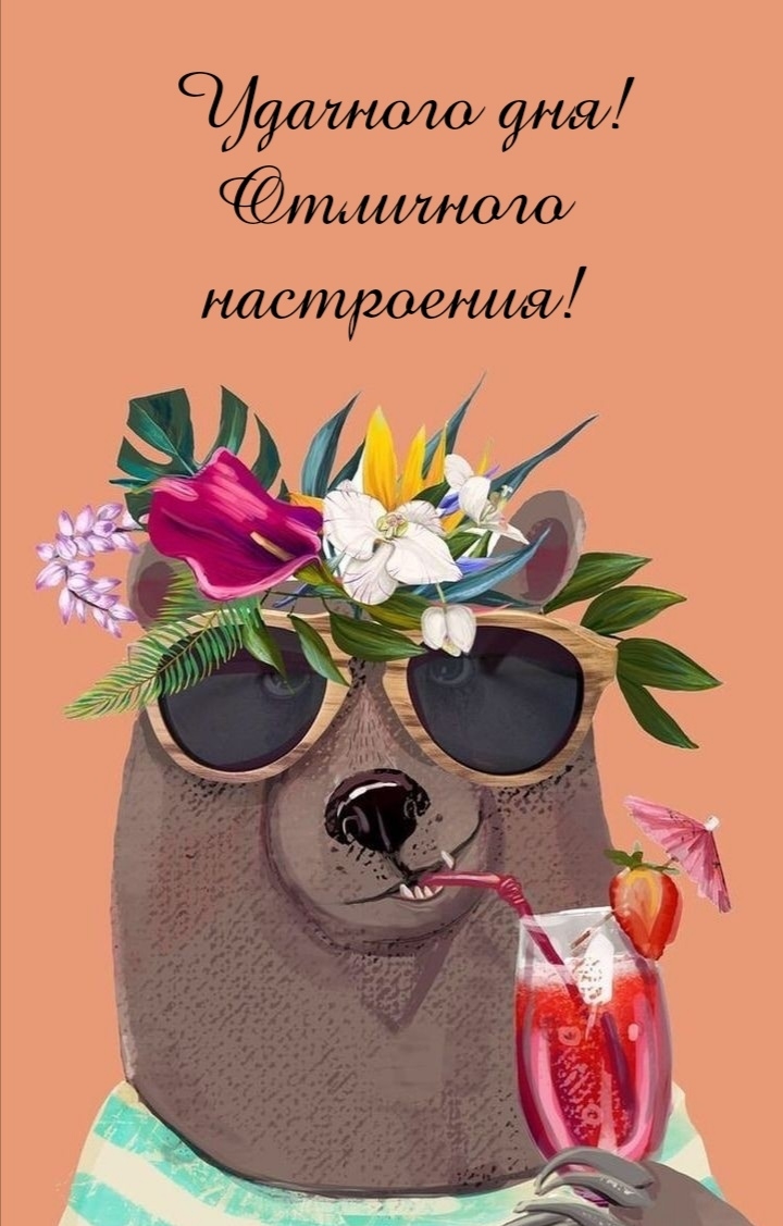 Удачного дня! Отличного настроения!
