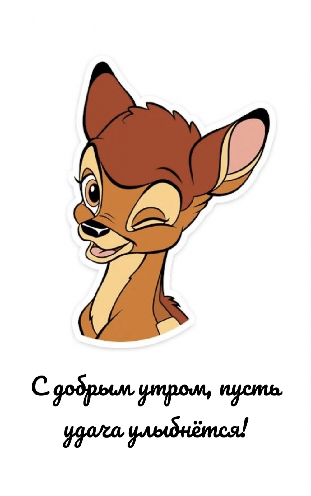 С добрым утром, пусть удача улыбнётся!